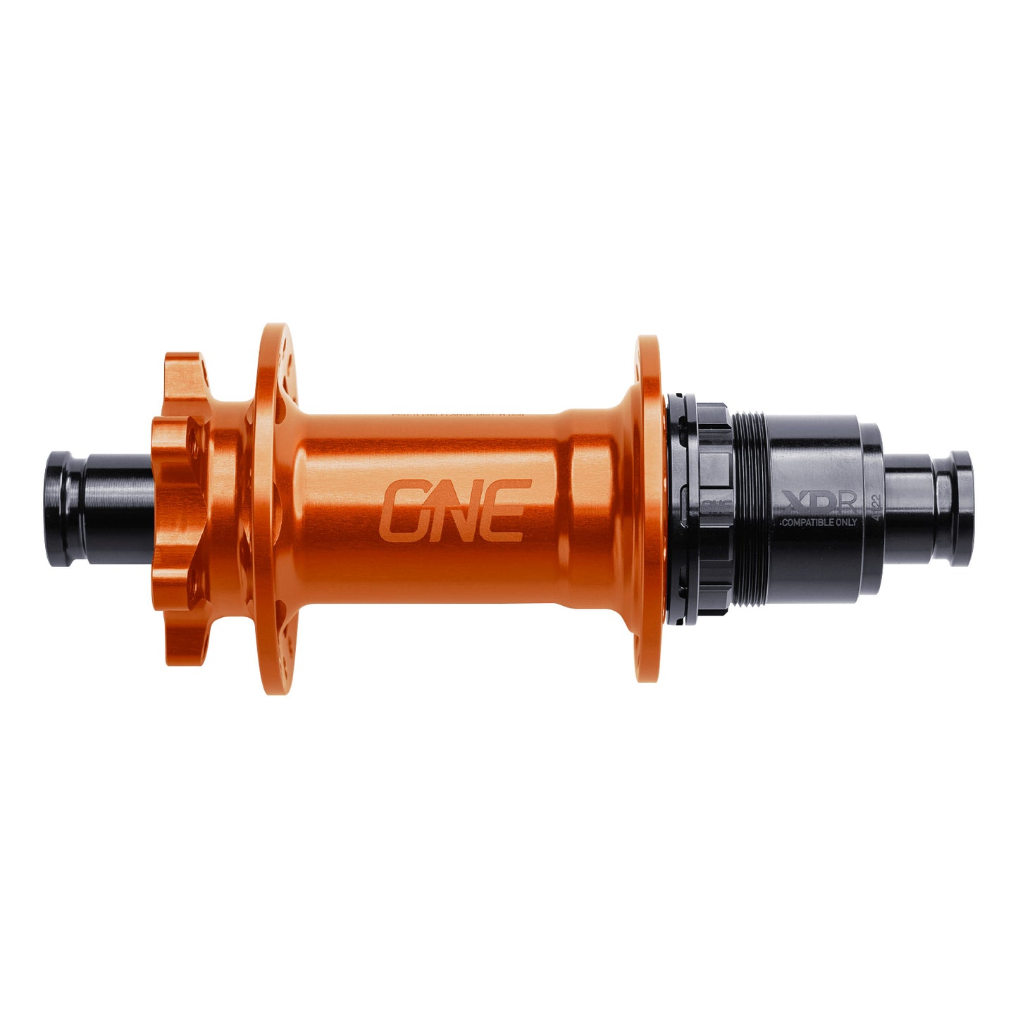 OneUp Components 6 Bolt Disc Rear Hub - Rear - 12x148mm - 6 Bolt - 28 Hole - J-Bend - Orange