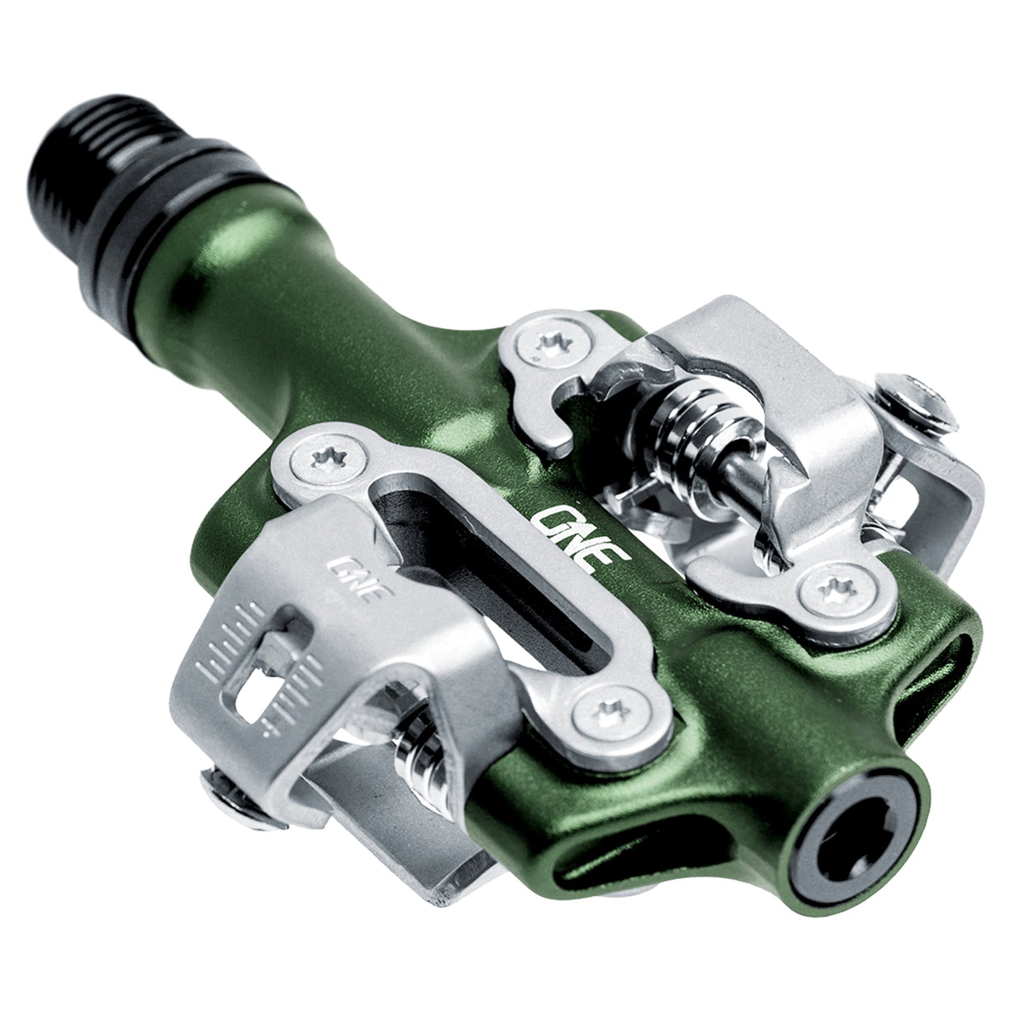 OneUp Components XC Clip Pedals - Dark Green