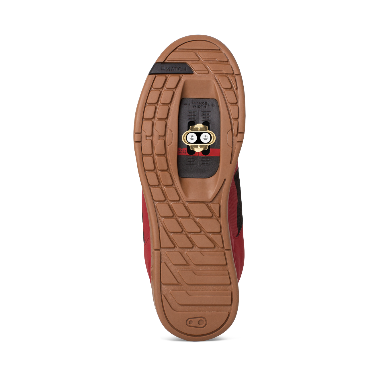 Crank Brothers Mallet Lace Clipless Shoes - US 9 - Pump For Peace - Red
