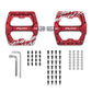 FUNN Funndamental V2 Aluminum Pedals - Standard - Red