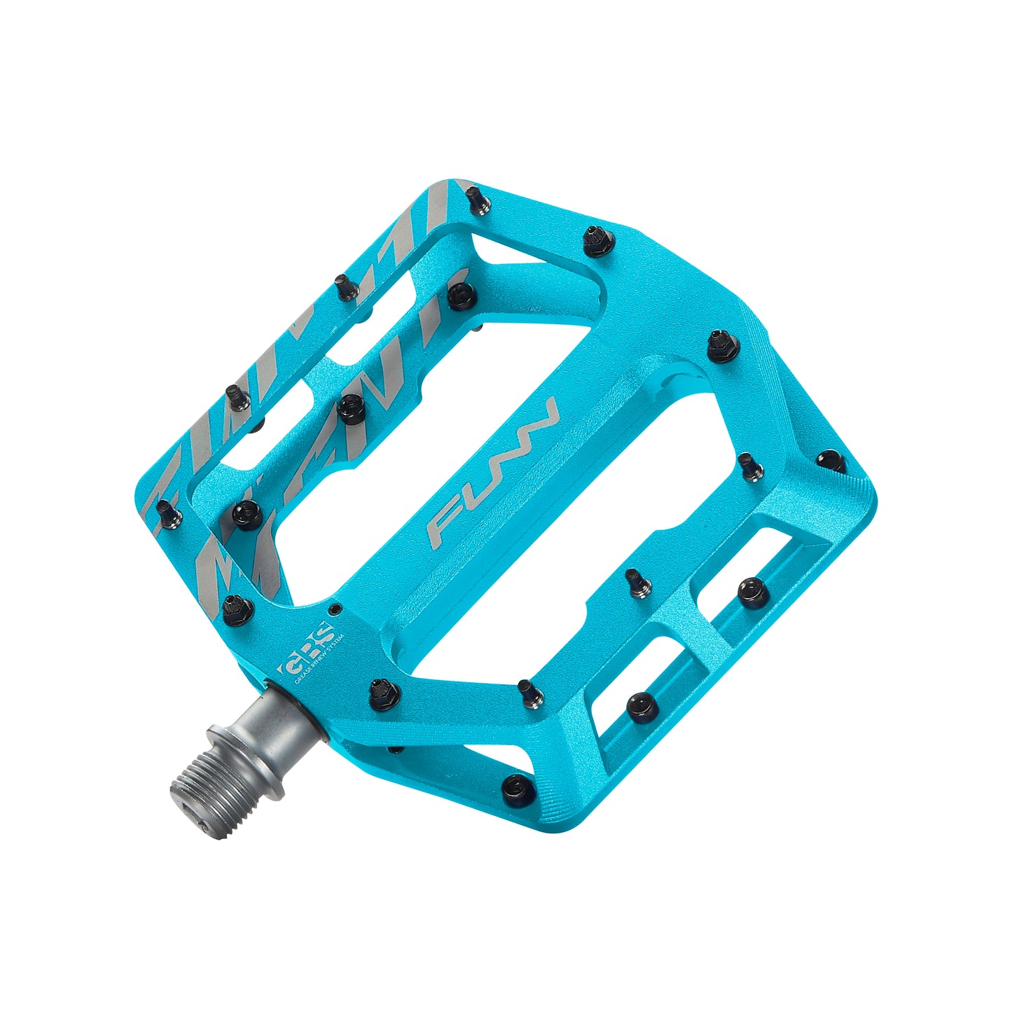 FUNN Funndamental V2 Aluminum Pedals - Standard - Turqoise