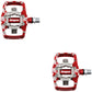 Hope Union Trail Clip Pedals - Standard - Red