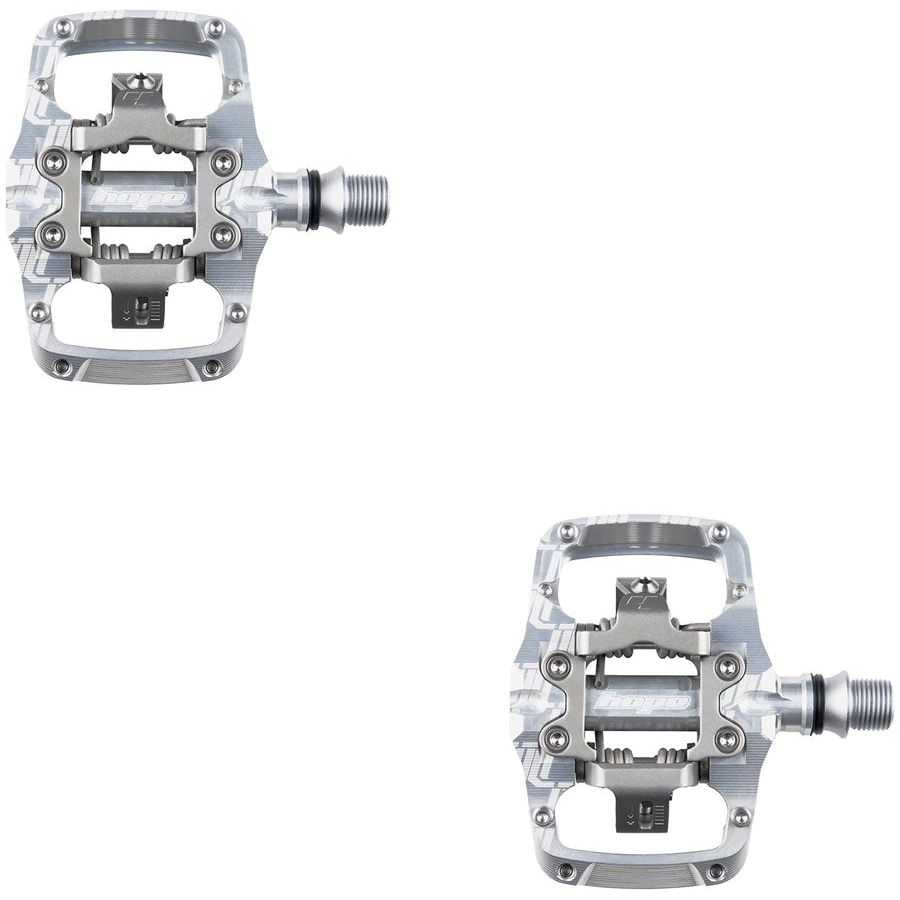 Hope Union Trail Clip Pedals - Standard - Silver
