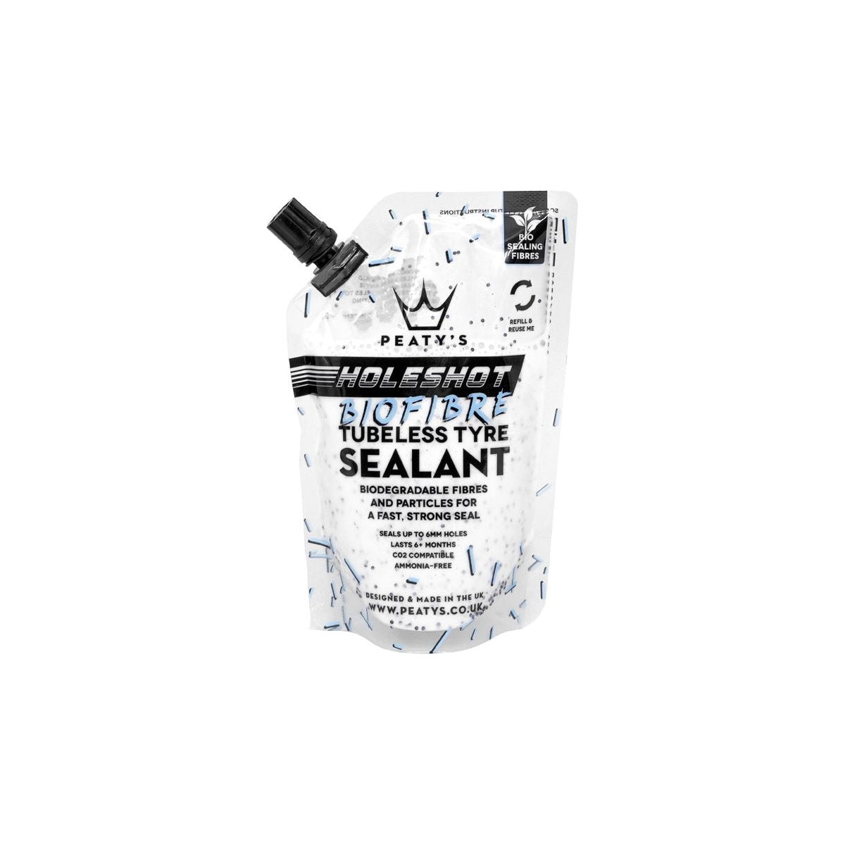 Peaty's Holeshot Tubeless Sealant - 120ml Trail Pouch