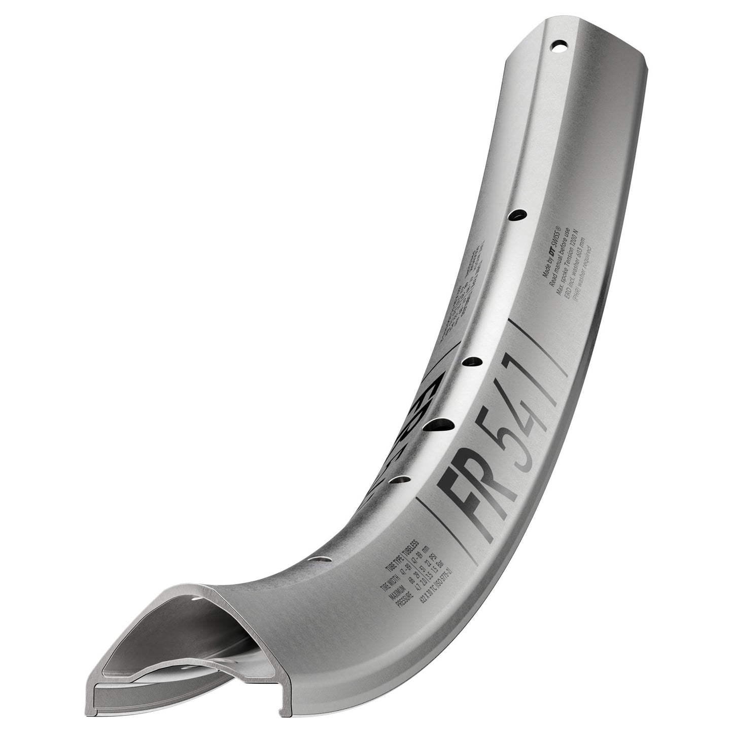 FR541 RIM - 27 Inch - 32 Hole - 30mm - Aluminium - Silver