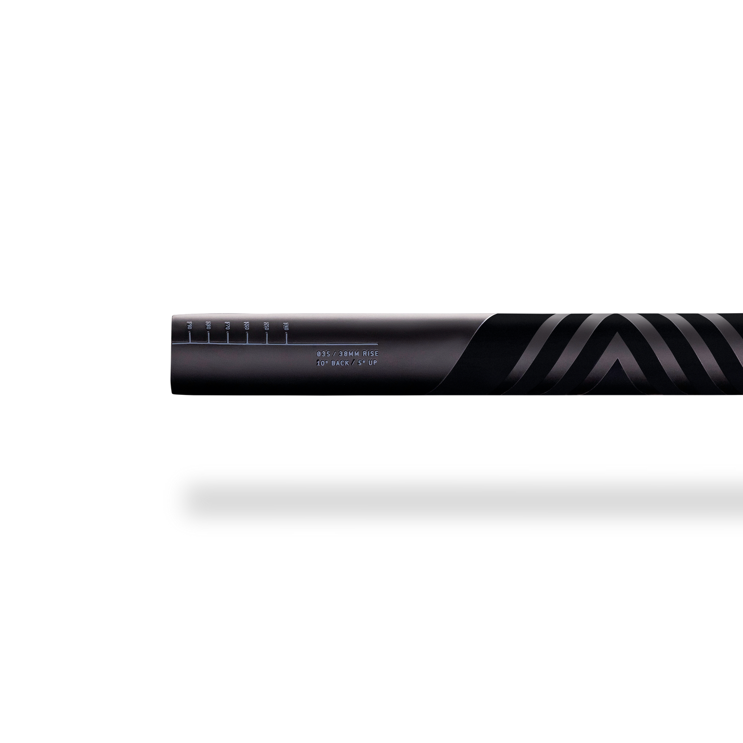 PNW Components Loam Carbon Bars - 35mm - 800 - 50mm Rise - Cement Grey
