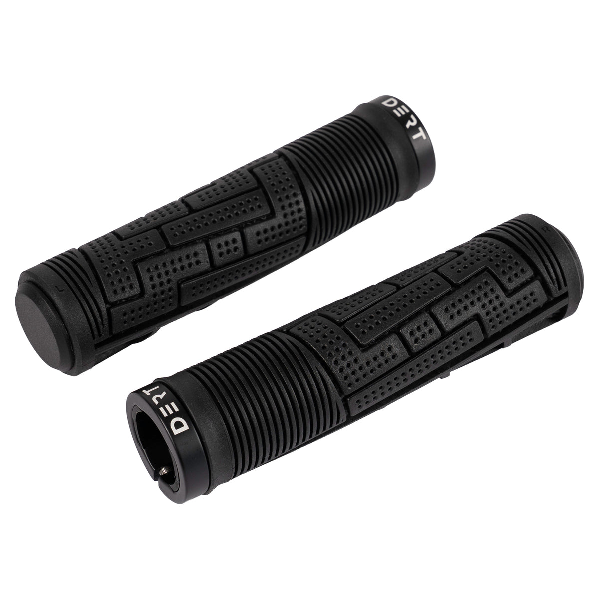 DERT Lock-On Grips - Black - Lock-On - 135mm
