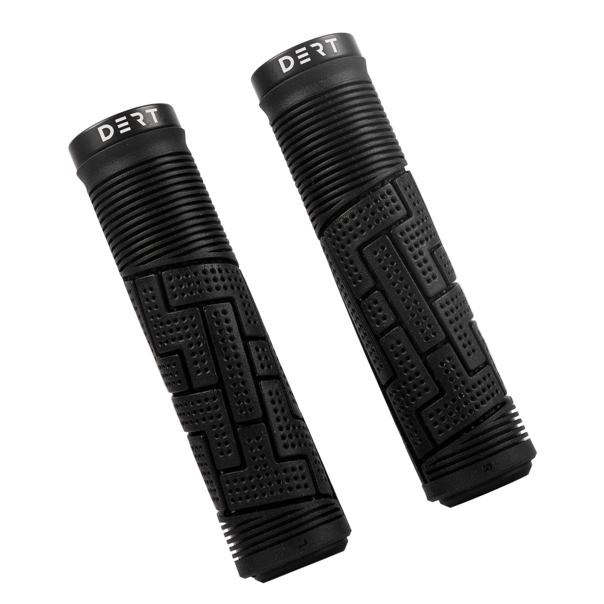 DERT Lock-On Grips - Black - Lock-On - 135mm