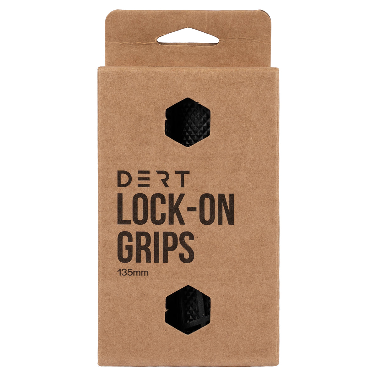 DERT Lock-On Grips - Black - Lock-On - 135mm