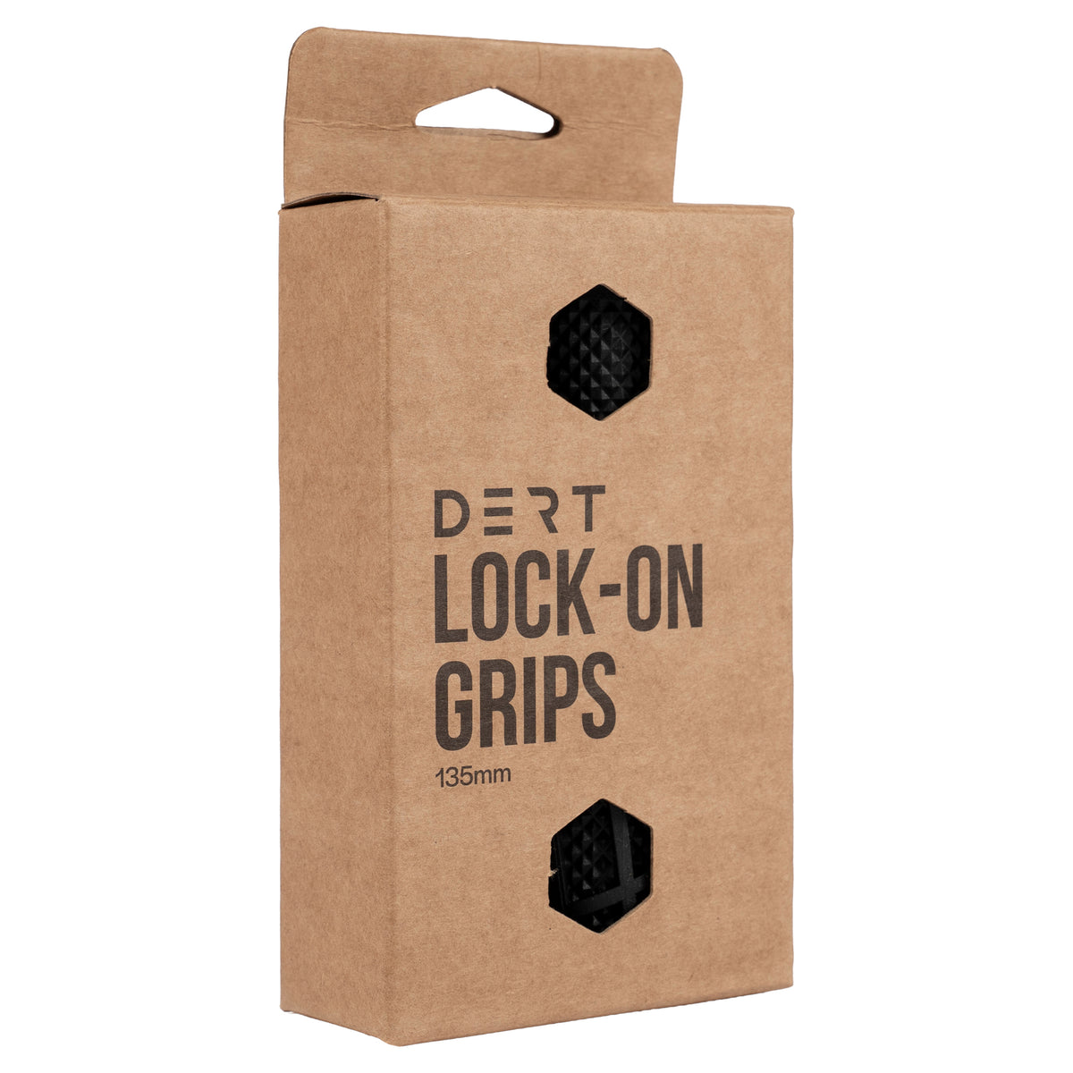DERT Lock-On Grips - Black - Lock-On - 135mm