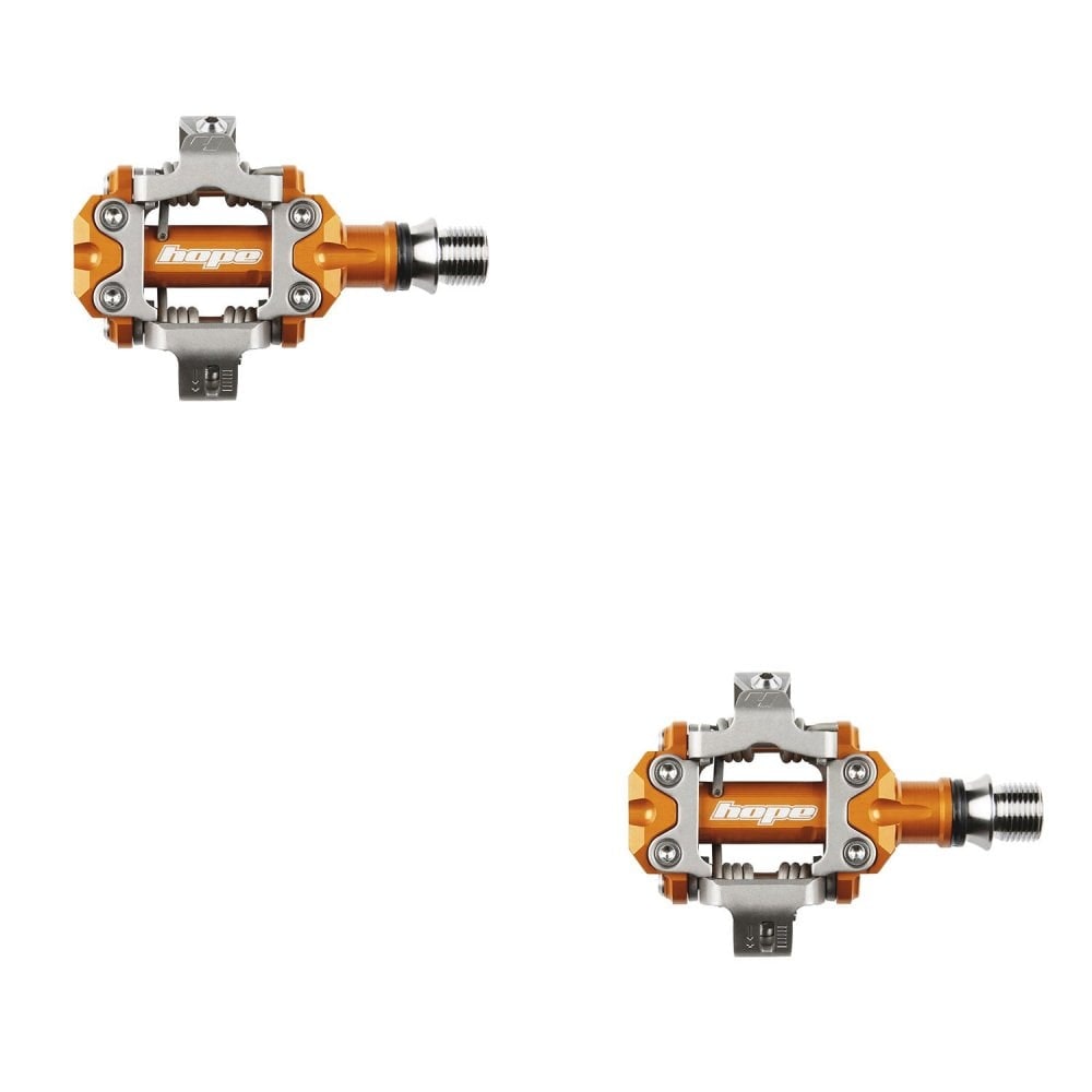 Hope Union Race Clip Pedals - Standard - Orange