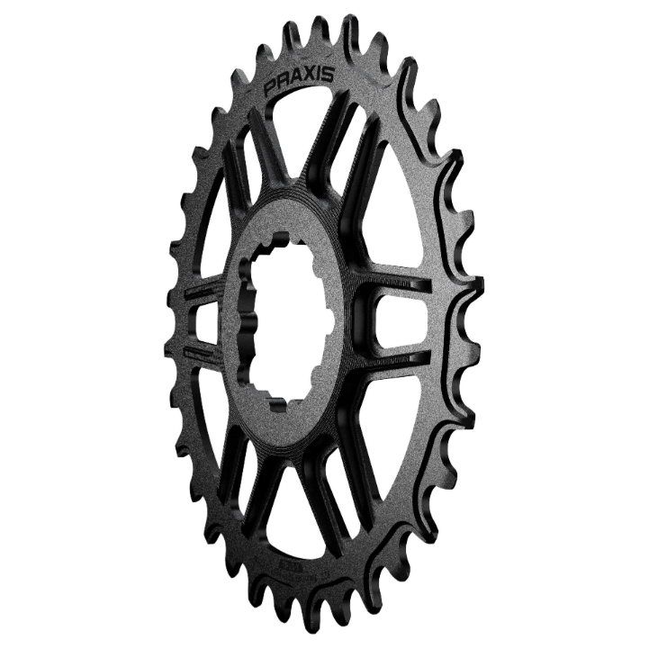 Praxis Narrow Wide Direct Mount Chainring - Direct Mount - SRAM - 3mm Boost - Round - 34T - 10-12 Speed - Alloy