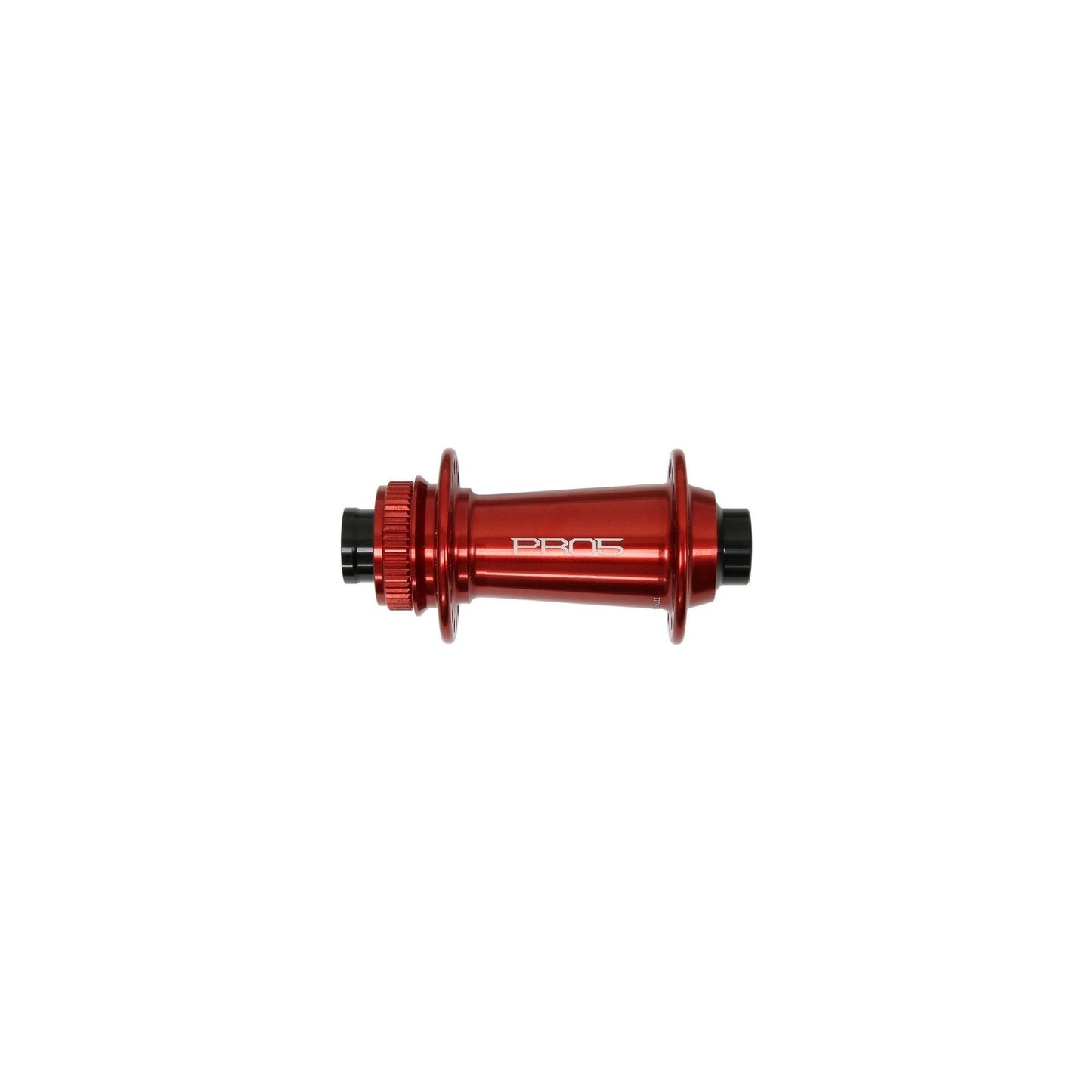 Hope Pro 5 Front Centrelock 15x110mm Disc Hub - Front - 15x110mm Boost - Centrelock - 32 Hole - J-Bend - Red