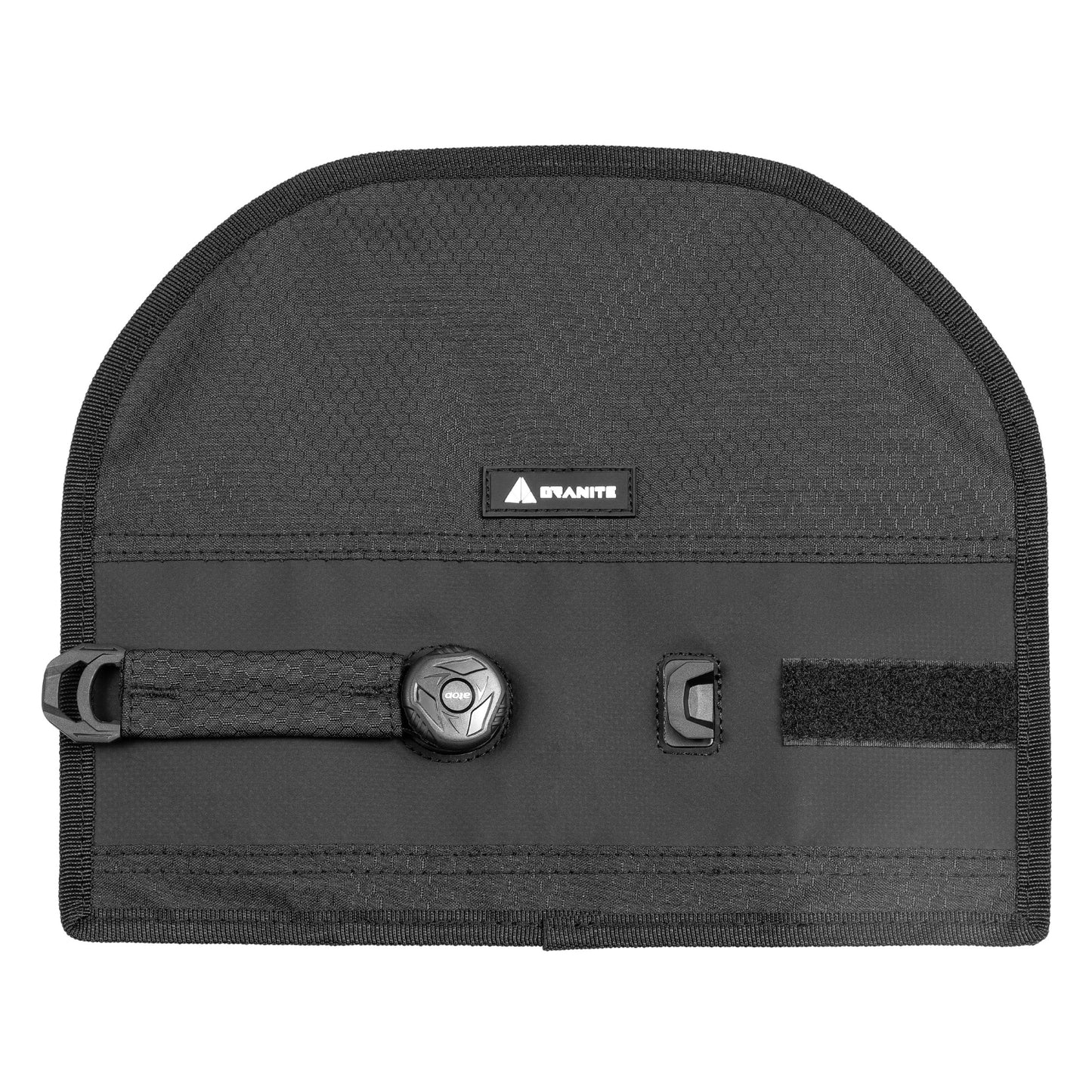 Granite Design Quiver Roll-Up Saddle Bag - Black