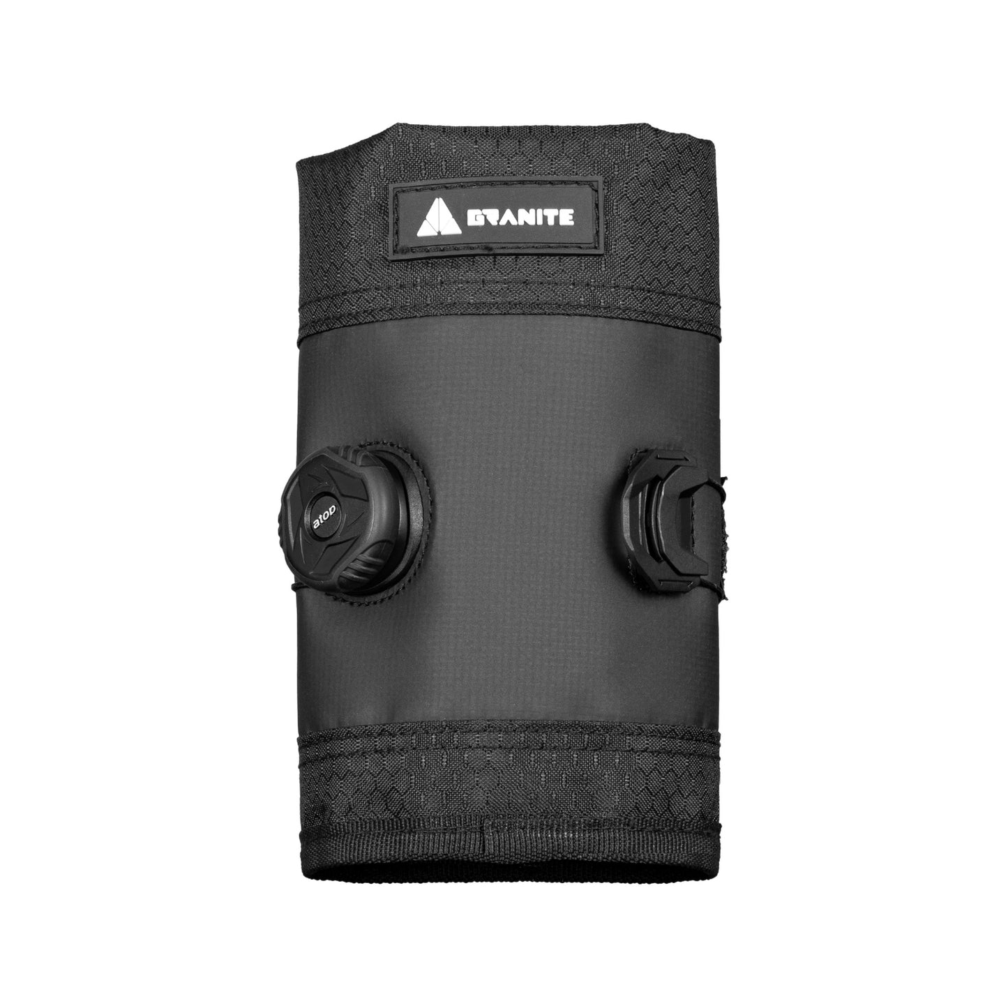 Granite Design Quiver Roll-Up Saddle Bag - Black