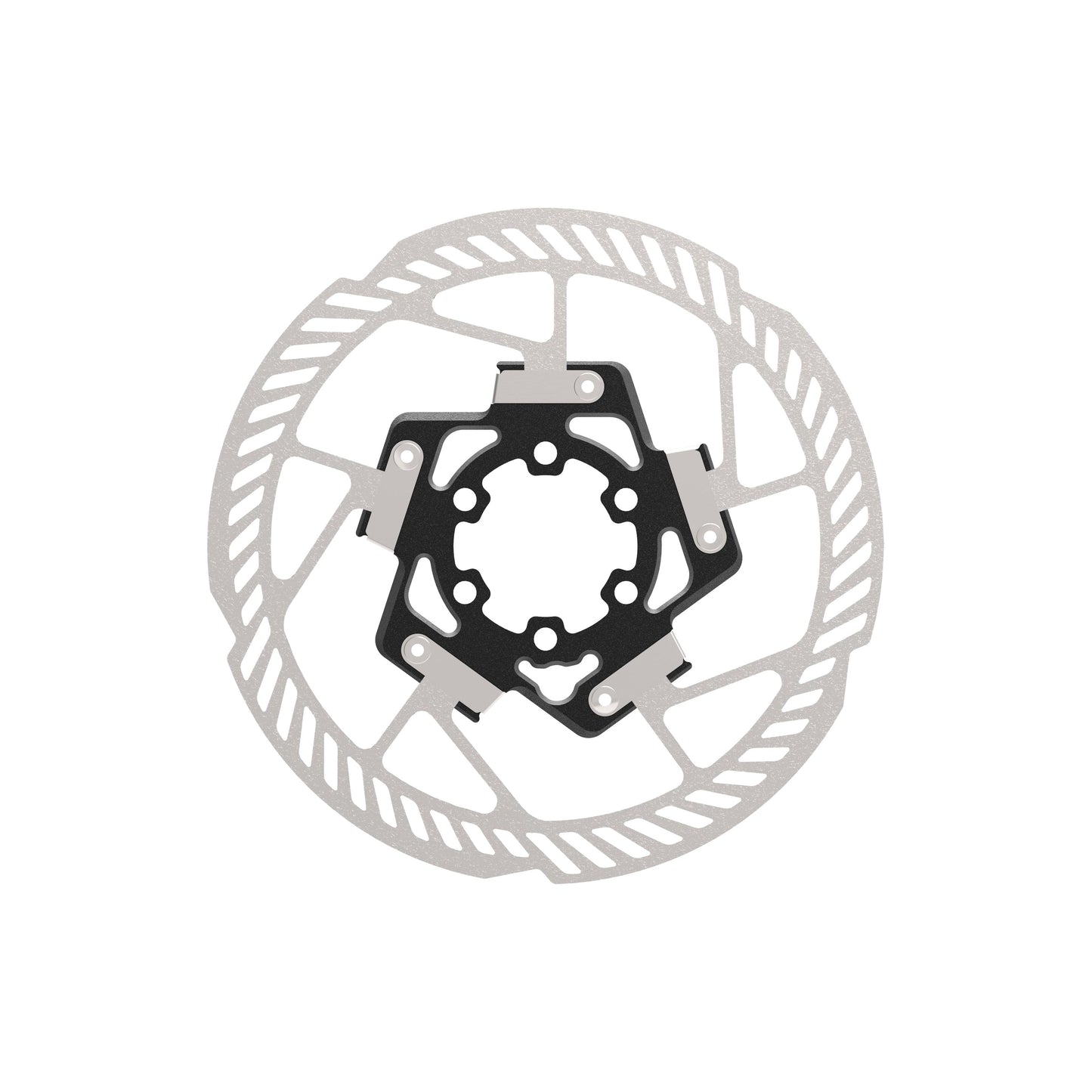 Zeno ReactionEX Floating 6 Bolt Disc Brake Rotor - 160mm - 6 Bolt - Standard - 1.8mm - 1.9mm