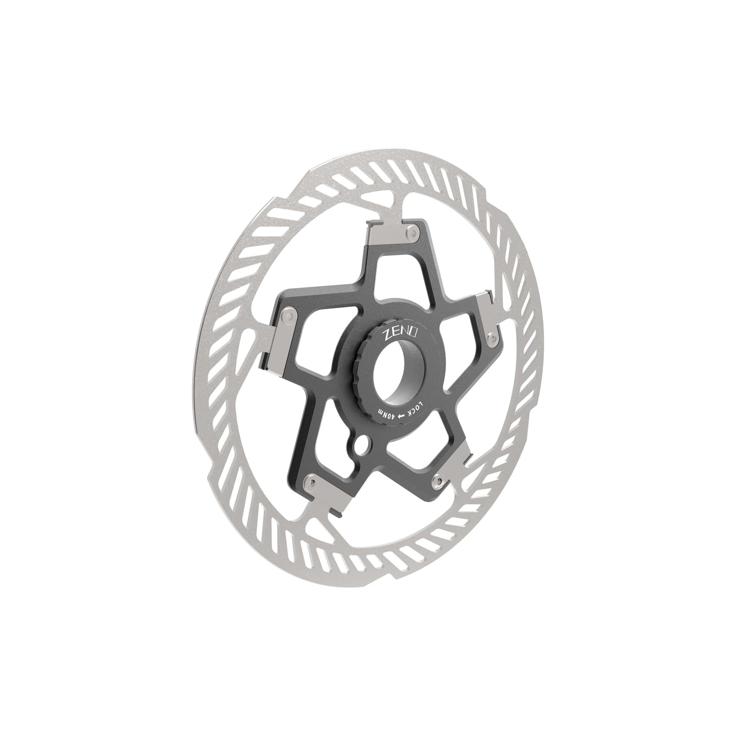 Zeno ReactionEX Floating Centrelock Disc Brake Rotor - 180mm - Centrelock - Standard - 1.8mm - 1.9mm