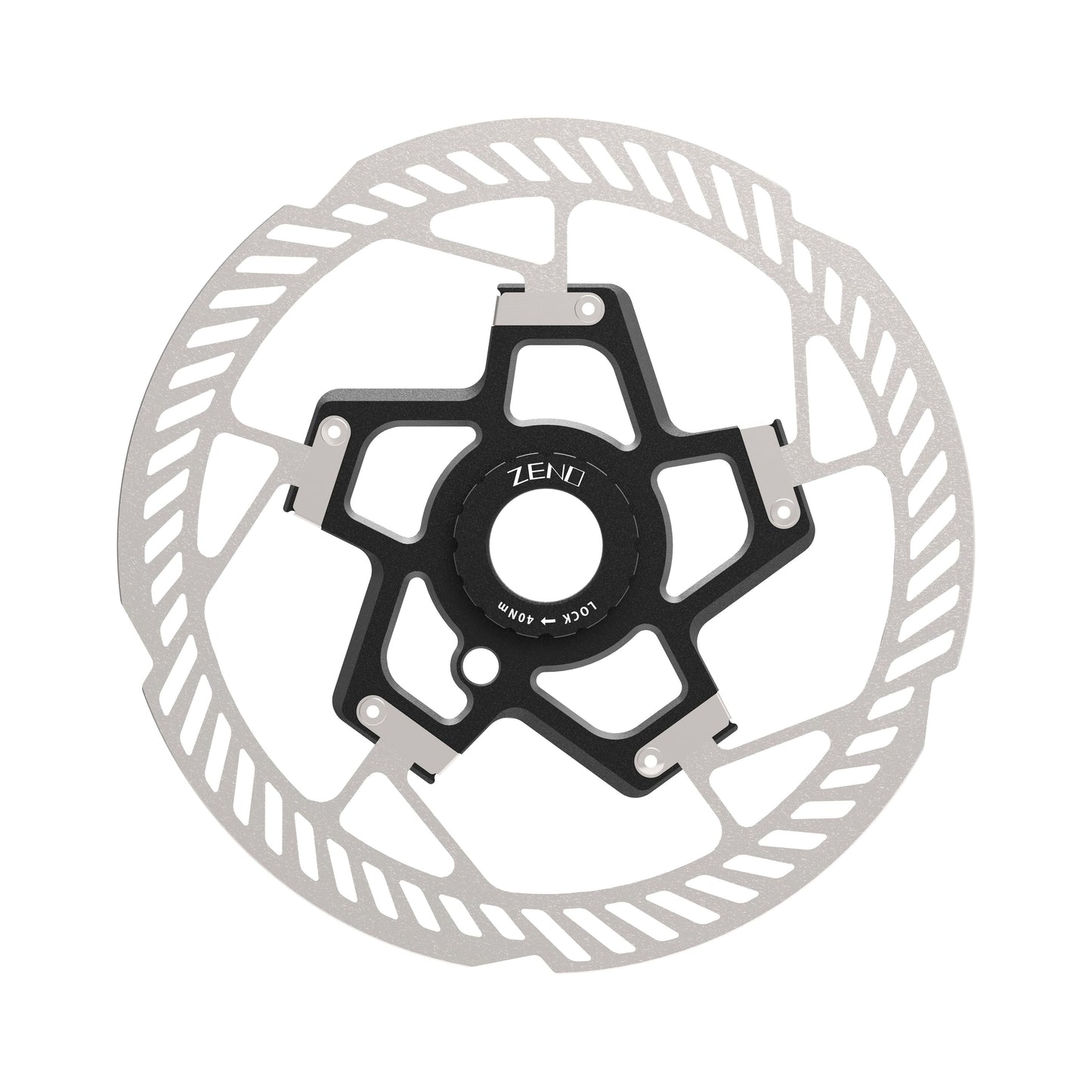 Zeno ReactionEX Floating Centrelock Disc Brake Rotor - 203mm - Centrelock - Standard - 1.8mm - 1.9mm