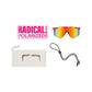 Pit Viper Original Wide Sunglasses - The Radical - Pink - Mirror Polarized Lens