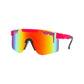 Pit Viper Original Sunglasses - The Radical - Pink - Mirror Polarized Lens