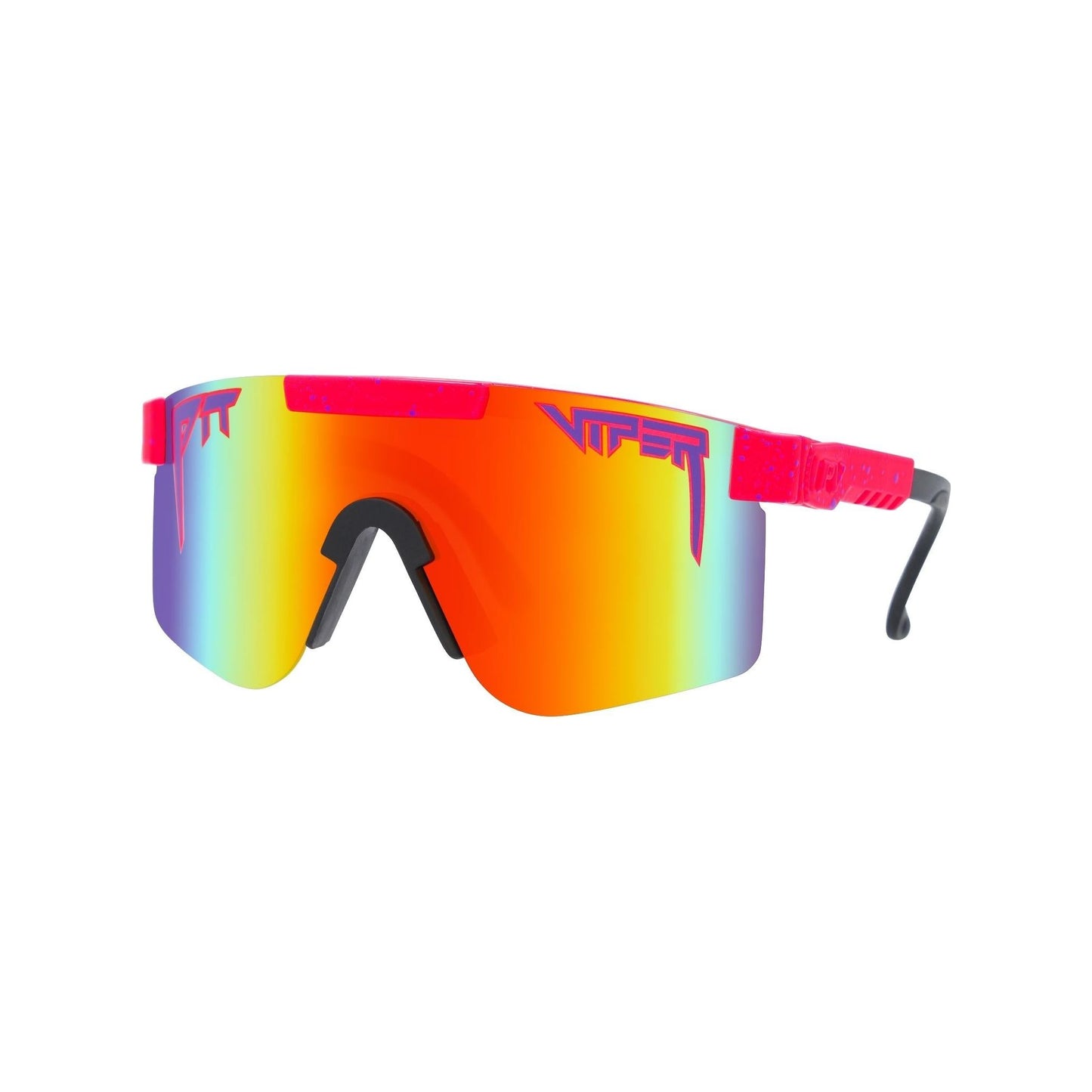Pit Viper Original Sunglasses - The Radical - Pink - Mirror Polarized Lens