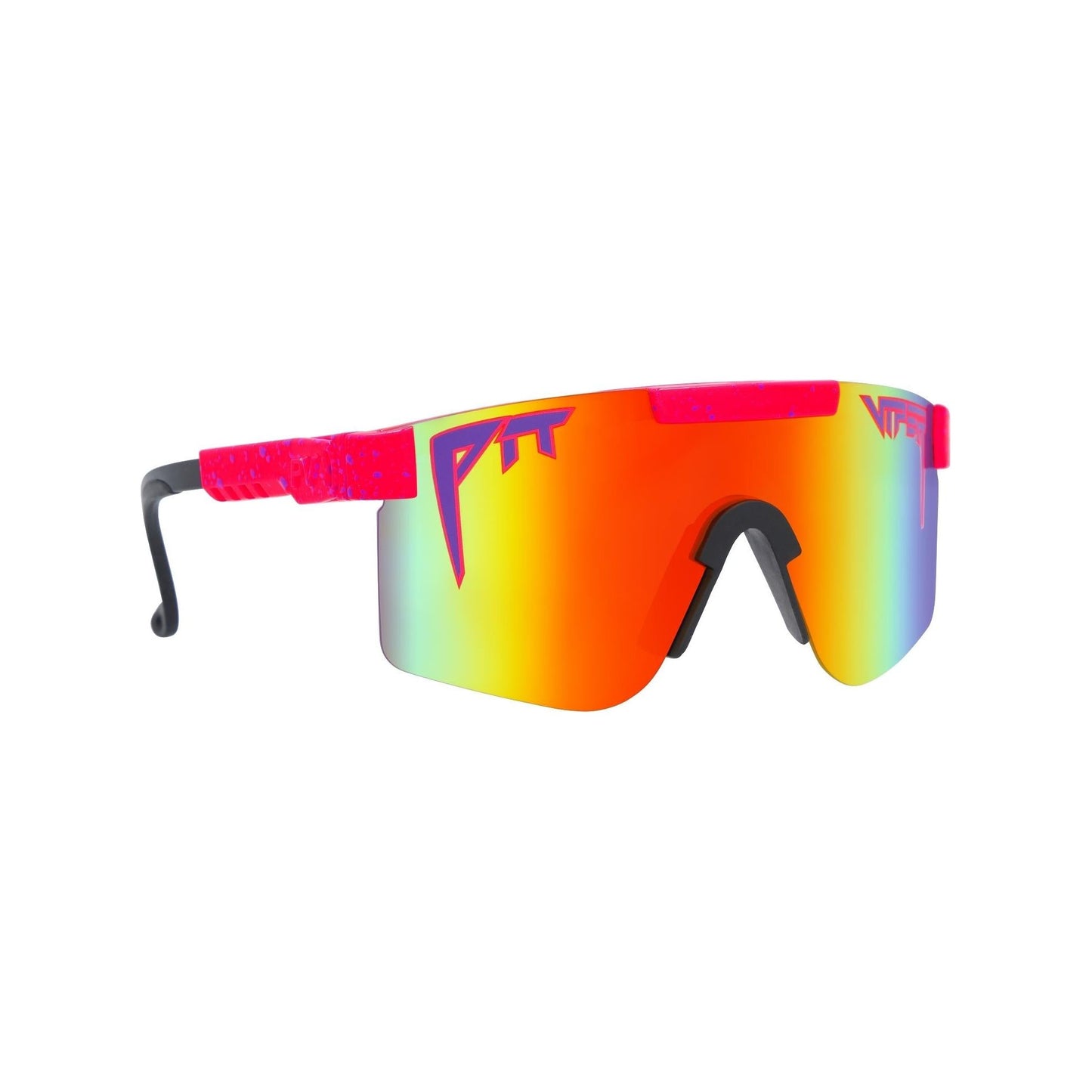 Pit Viper Original Sunglasses - The Radical - Pink - Mirror Polarized Lens