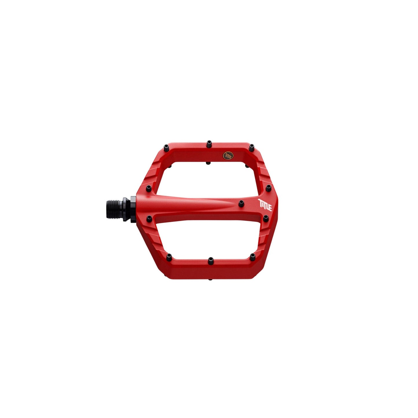 Title Connect Flat Pedals - Standard - Matte Red