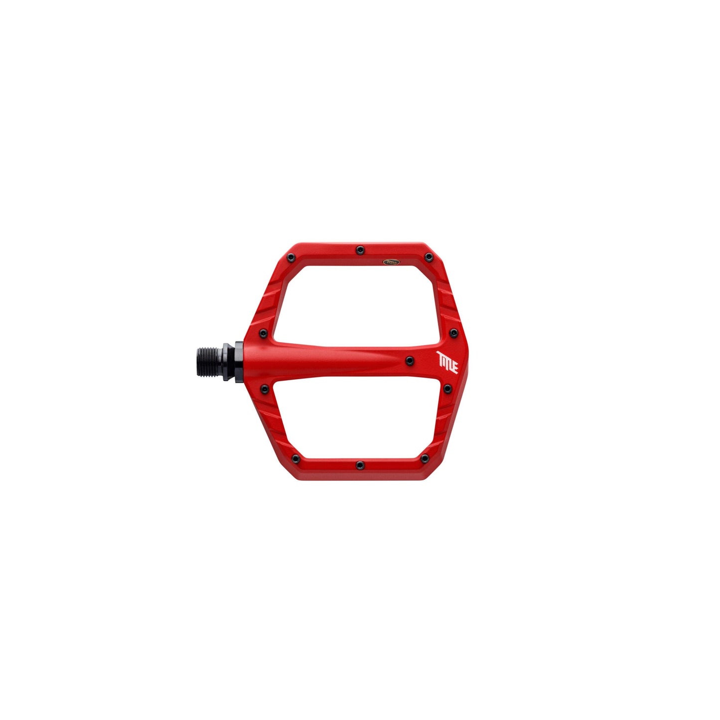 Title Connect Flat Pedals - Standard - Matte Red