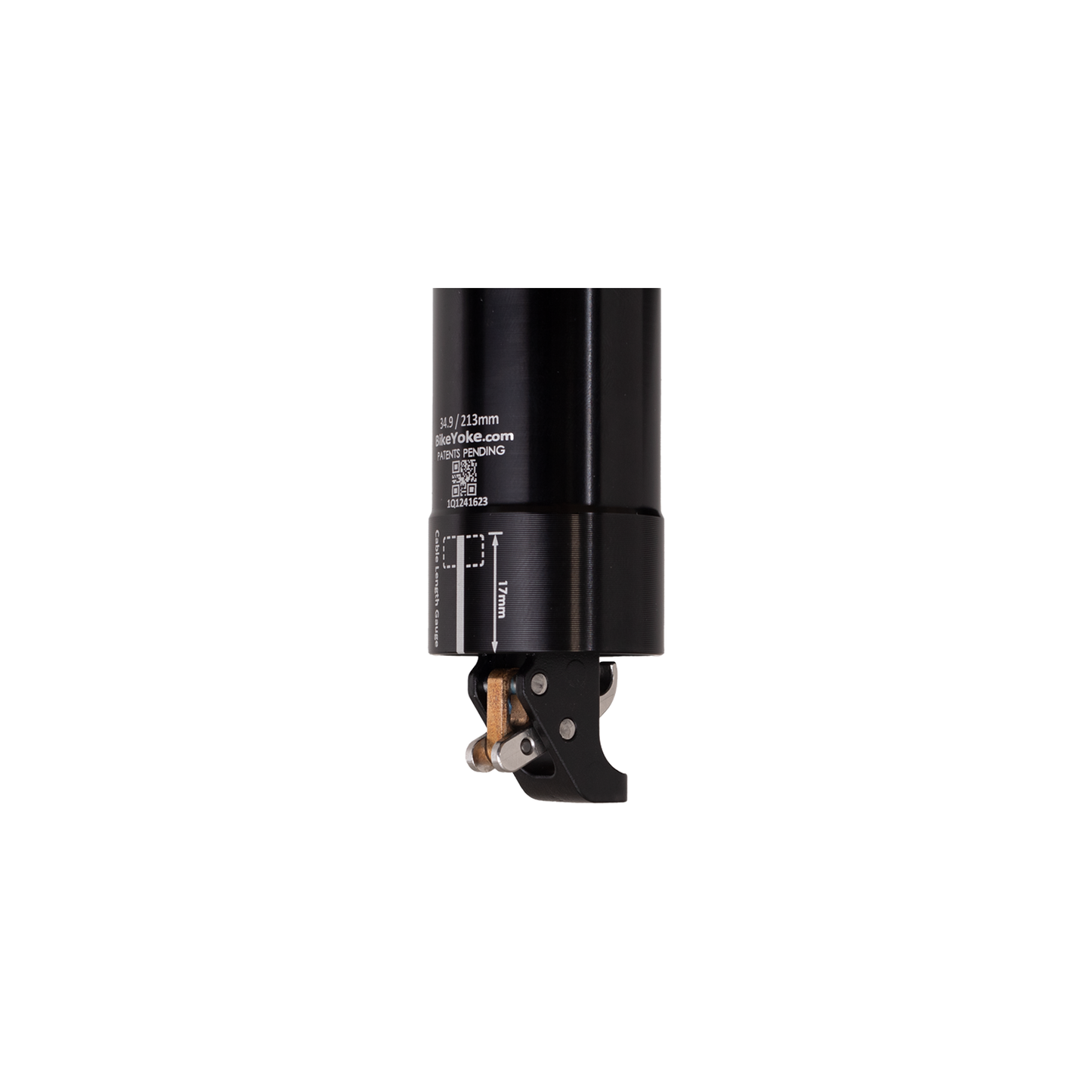 Bikeyoke Revive 3 Dropper Post - 34.9mm - Internal - Stealth - 160mm Drop - 451mm Length - No Remote Supplied
