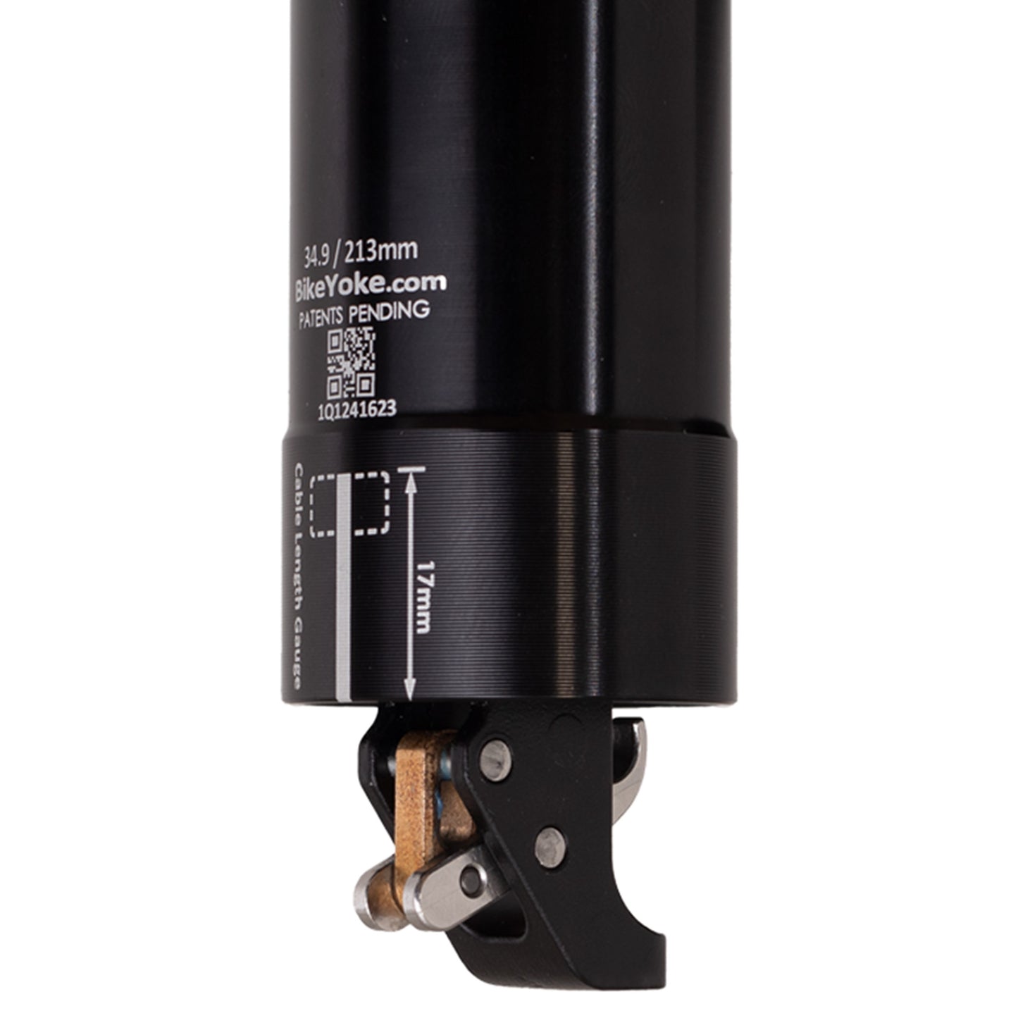 Bikeyoke Revive 3 Dropper Post - 30.9mm - Internal - Stealth - 160mm Drop - 451mm Length - No Remote Supplied