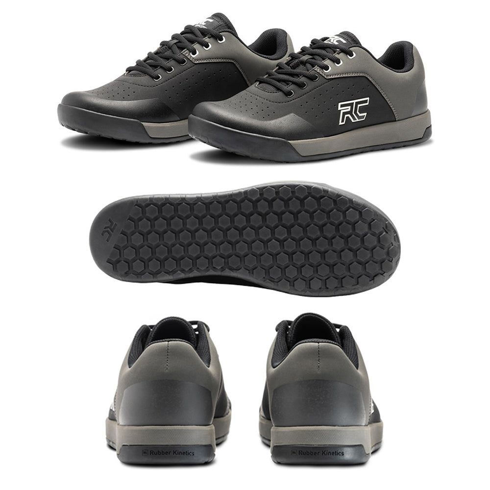 Ride Concepts Hellion Elite Flat Shoes - US 9.0 - Black - Charcoal