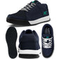 Ride Concepts Livewire Women's Flat Shoes - US 8.0 - Navy - Teal