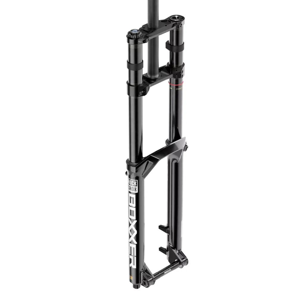 Rockshox BoXXer Ultimate Charger 3 D1 Fork - 29 Inch - 1 1/8th Inch Straight - 20x110mm Boost - 200mm Travel - 52mm - Charger 3 RC2 with ButterCups - Black