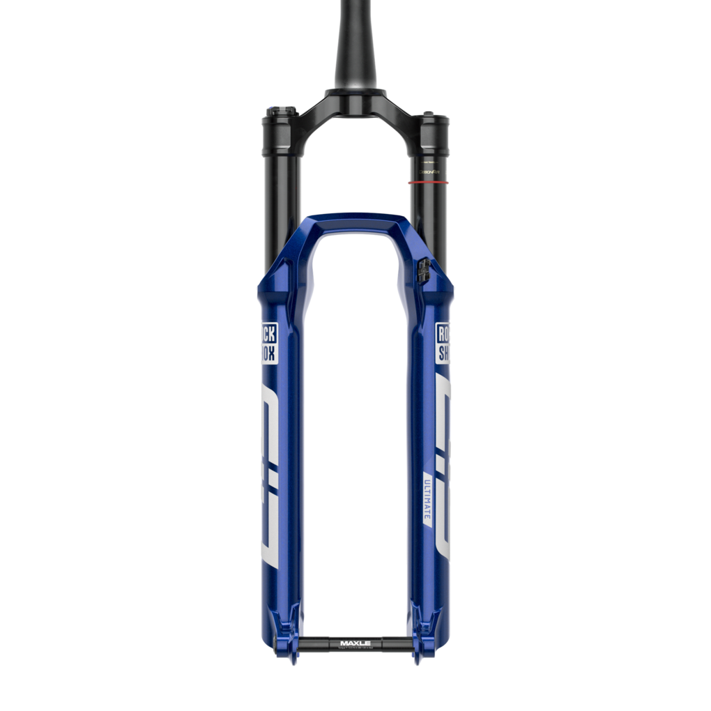 Rockshox SID Ultimate Race Day 2 D1 Fork - 29 Inch - 1 1/8th - 1.5 Inch Tapered - 15x110mm Boost - 120mm Travel - 44mm - Charger Race Day 2 - 3 Position Crown - Blue Crush