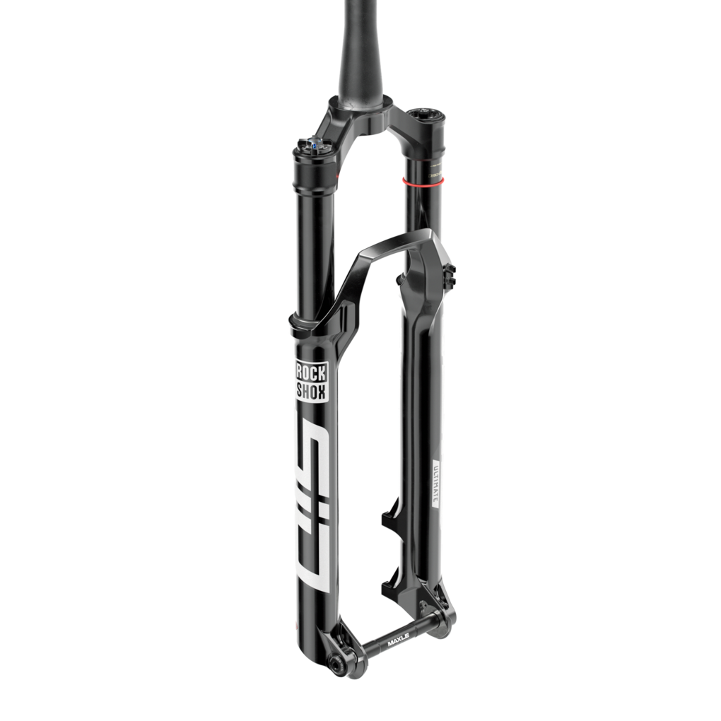 Rockshox SID Ultimate Race Day 2 D1 Fork - 29 Inch - 1 1/8th - 1.5 Inch Tapered - 15x110mm Boost - 120mm Travel - 44mm - Charger Race Day 2 - 3 Position Crown - Gloss Black