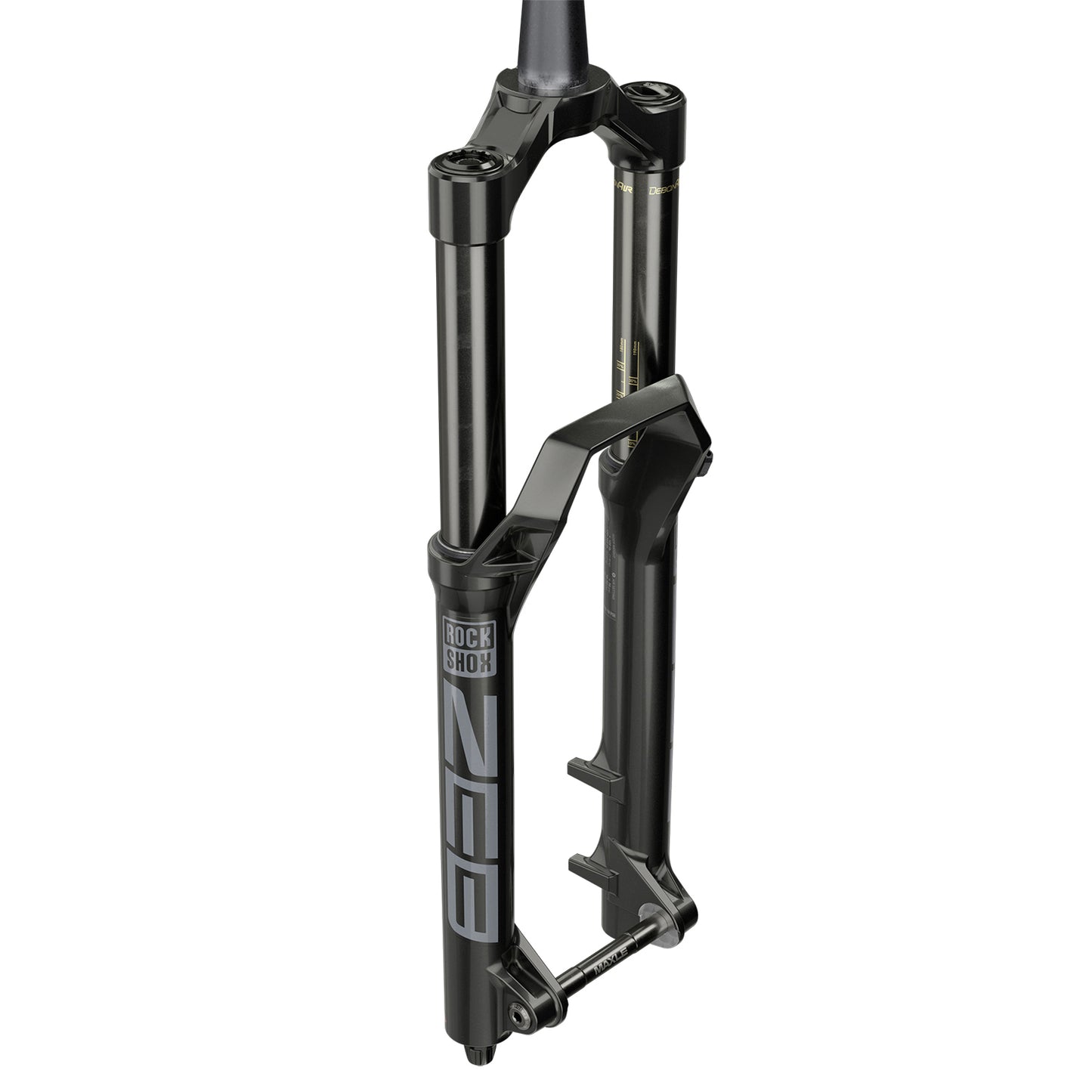 Rockshox Zeb Charger R Debonair A1 Fork - 29 Inch - 1 1/8th - 1.5 Inch Tapered - 15x110mm Boost - 170mm Travel - 44mm Travel - Charger R Debonair A1 - Gloss Black
