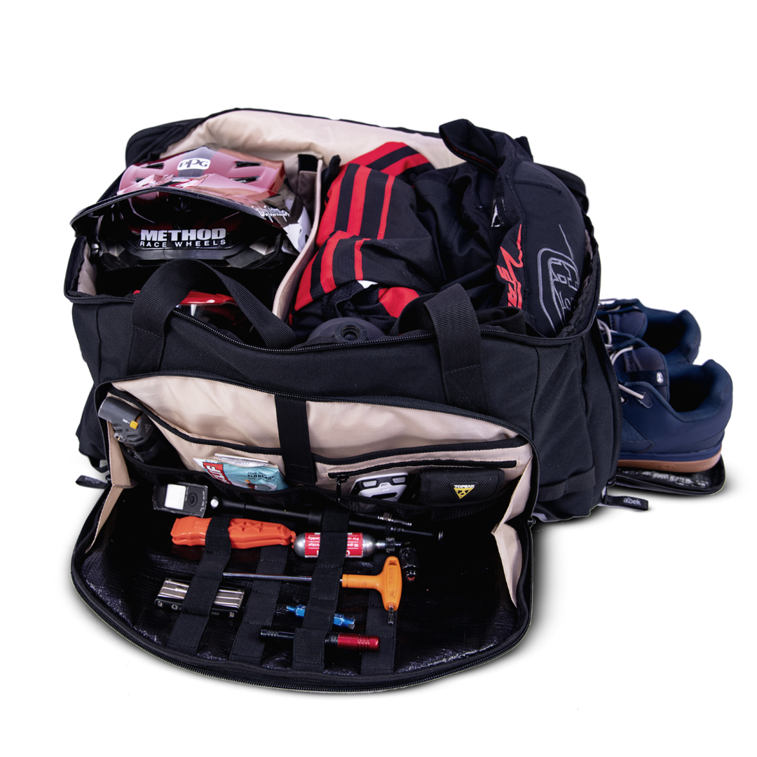 Albek x Crankbrothers Skytrail Duffle Bag - Heather Grey - Gum