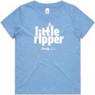 Sendy Little Ripper Youth T-Shirt - Youth M - Blue