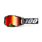 100 Percent Armega Goggles - One Size Fits Most - Soledad - Mirror Red Lens