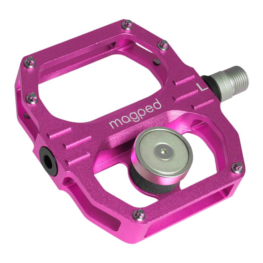 Magped Sport2 200N Magnetic Flat Pedals - Standard - Pink