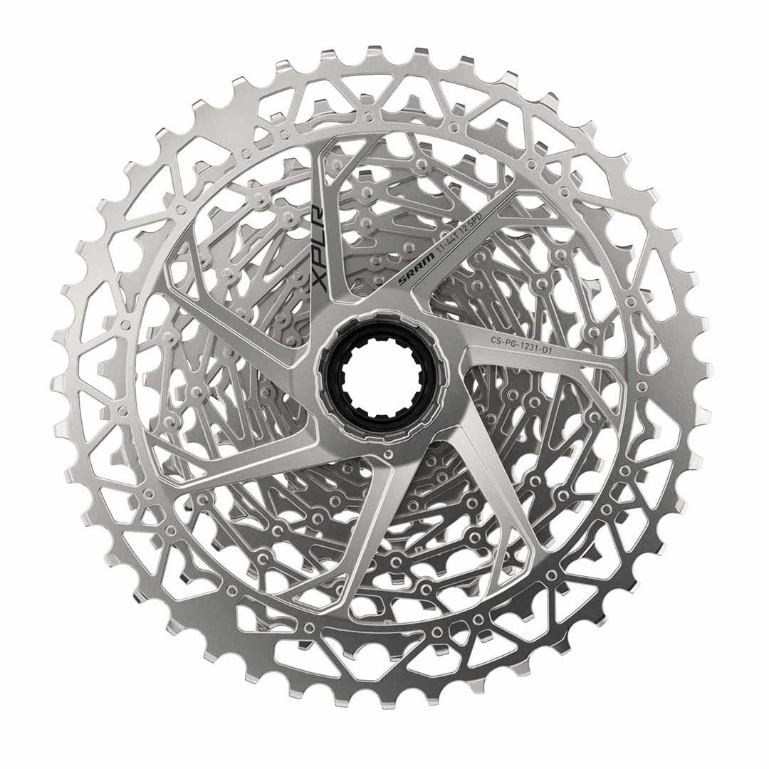 SRAM XPLR PG-1231 12 Speed Cassette - 12 Speed - XDR Driver - 11-44T - Silver