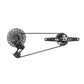 SRAM X0 T-Type Eagle Transmission AXS Groupset - 10-52T - Lunar Black - Boost 3mm Offset - 170mm DUB Crank - Cranks Included - 12 Speed