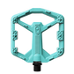 Crank Brothers Stamp 0 Pedals - S - Turquoise