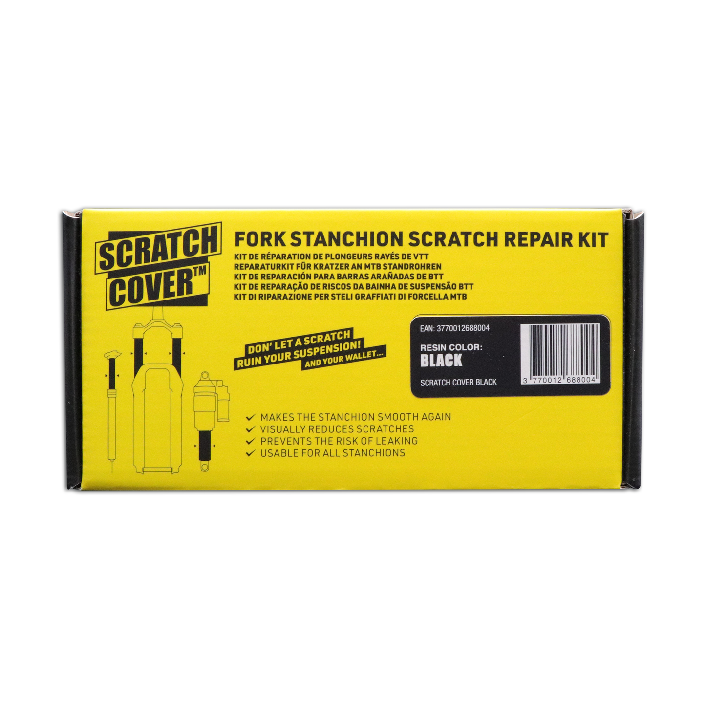 Sendhit Fork Stanchion Scratch Repair Kit - Clear