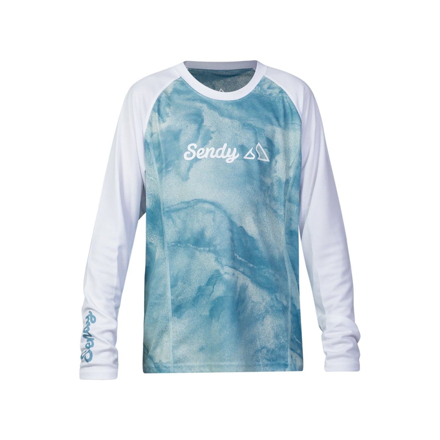 Sendy Send It Long Sleeve Youth Jersey - Youth L - Mist