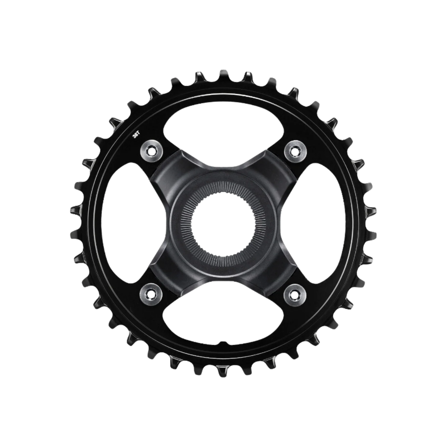 Shimano SM-CRE80 HyperGlide 4 Arm Spider - 4 Bolt - 104BCD - Standard - Not Included - Not Included - 12 Speed - Alloy