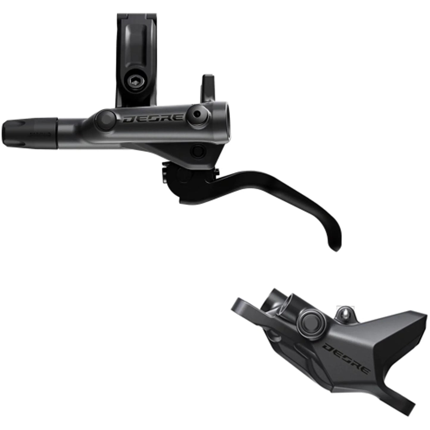 Shimano Deore BR-M6200 Disc Brake With 2 Piston Caliper - Rear - Left Lever - 1700mm - Black