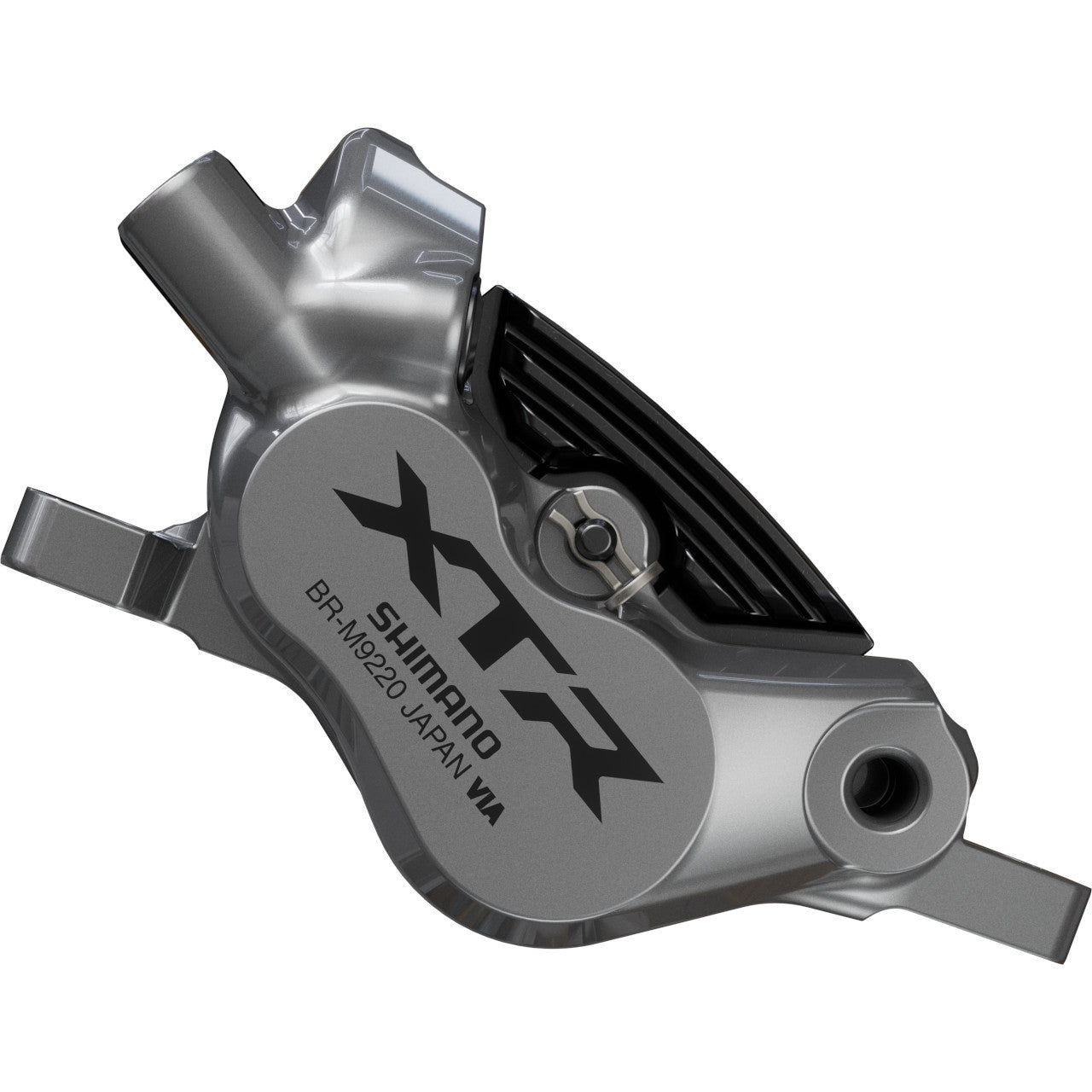 Shimano BR-M9220 XTR Trail Disc Brake - Rear - Left Lever - 1700mm - Silver