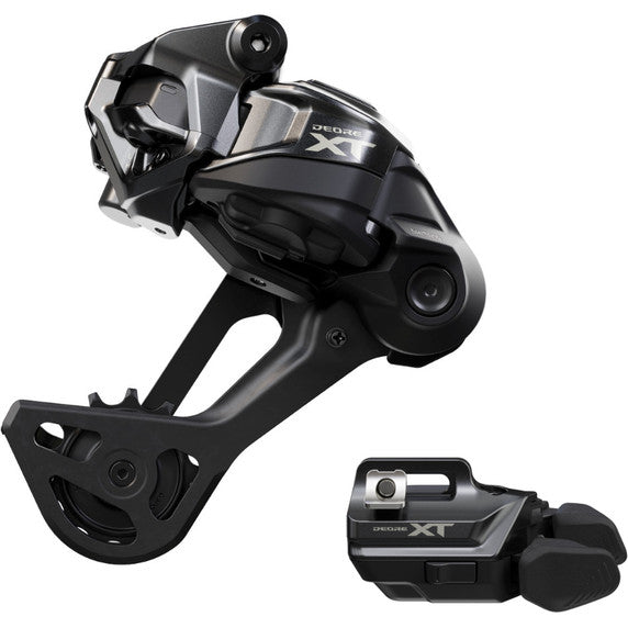 Shimano GP-M8250 XT SGS DI2 Drivetrain Kit - Derailleur and Shifter - 12 Speed - Silver