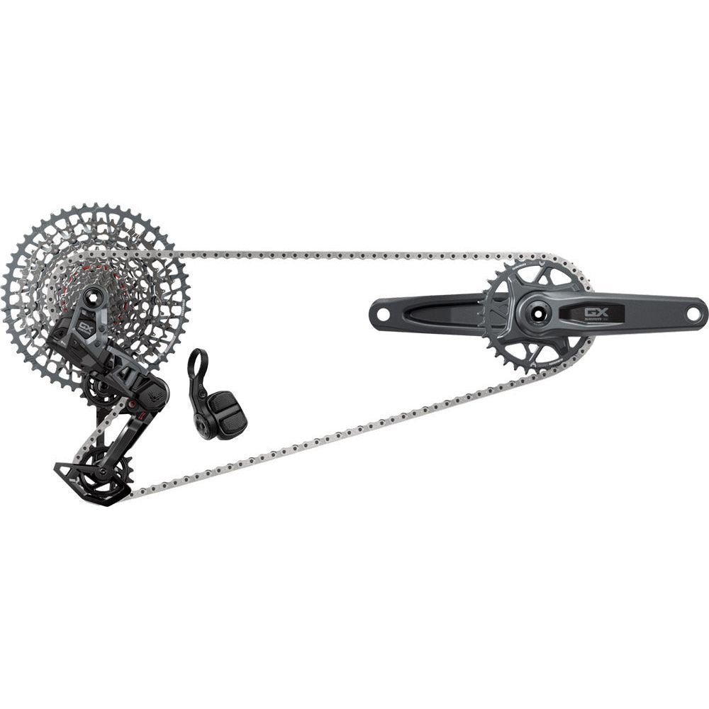 SRAM GX T-Type Eagle Transmission AXS Groupset - 175mm - 12 Speed - XD Driver - Boost 148mm - Yes
